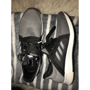 Black and Grey Adidas Edge Lux Sneakers